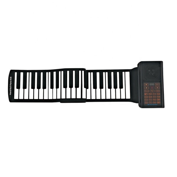 Bärbar Handrulle Piano Tangenter Laddningsbar Elektroniskt Tangentbord Piano Barnpiano Piao Piano Övning Bärbart Piano