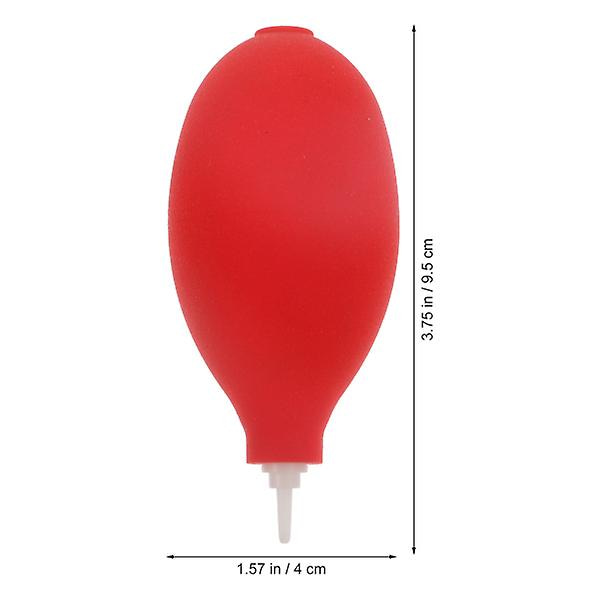 Mini Bærbar Luftblåser Støvfjerner For Kamera Linse Sensor Datamaskin Tastatur Rød 9.5X4CM