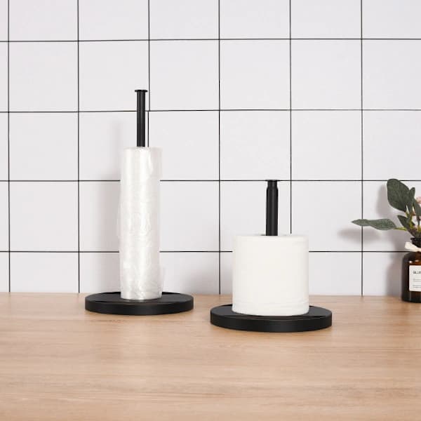 1 st Utdragbar Pappershanddukshållare, Rostfritt Stål Papper T