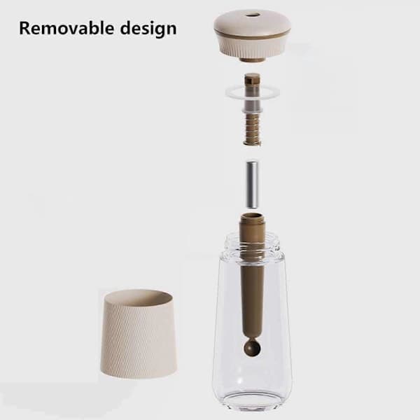 Quantitative Salt Shaker Spice Jar Jar Home Kitchen Salt Shaker Salt Shaker Volume Control Artifact Spice Box Spice Jar Control Bottle