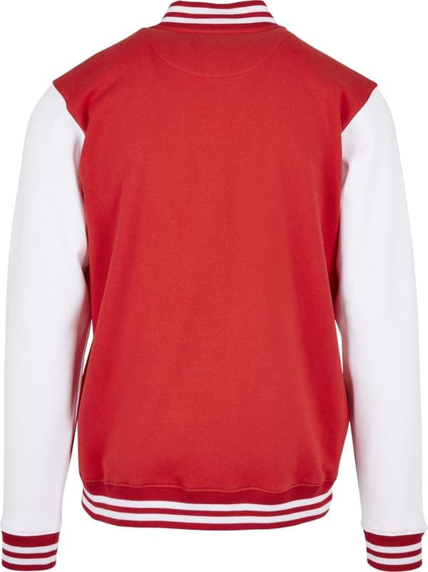 Bygg ditt varumärke Herr Basic College Jacka L Red/White L Red/White