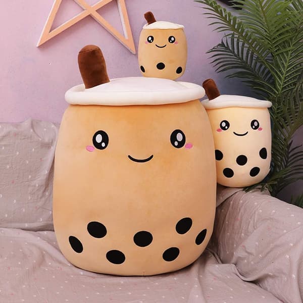Milk Tea Soft Plush Doll, (Beige, 50cm)