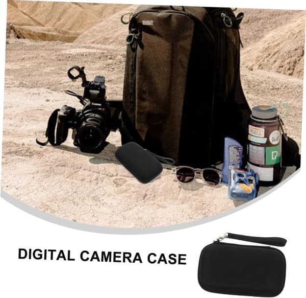 Hard Camera Case Storage Box for Small Digital Cameras Easy to Carry