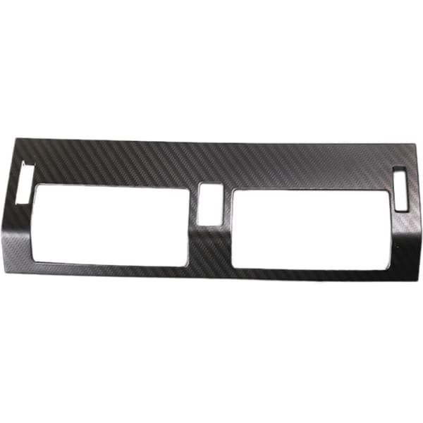 For 110 130 2020-2021 Rustfritt stål Bilinstrumentpanel Midtkonsoll Luftventil Utløpsramme Deksel Trim