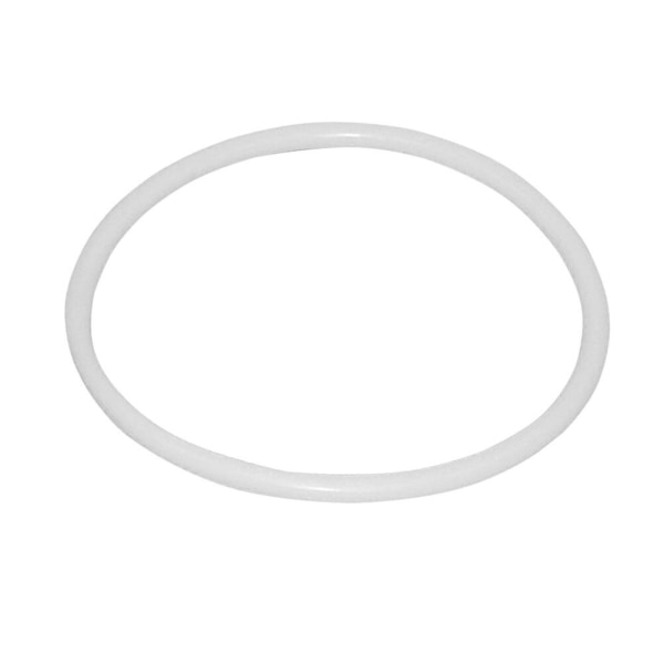 10 st Drömfångare Runda Bågar Vita Plastcirklar DIY Drömfångare Material Tillbehör (18,5 cm)B White