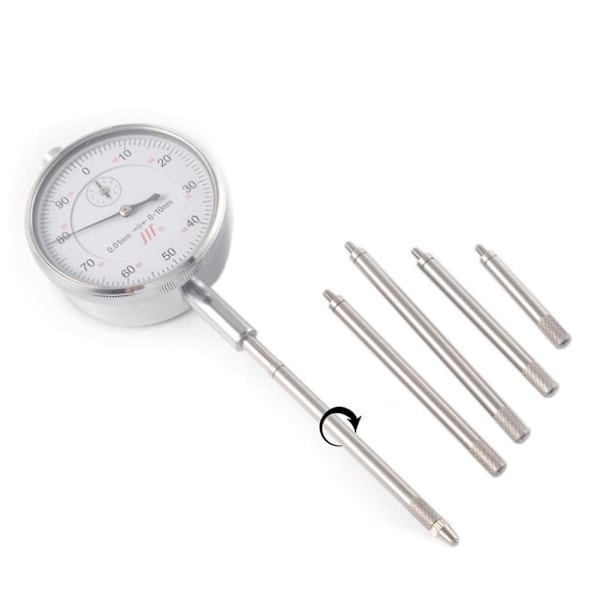 5 st Dial Digital Indikator HSS Indikator Dial Stång Förlängningsstam Stångset M2.5 20 40 60 80 100mm El