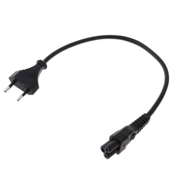 Strömadapterkabel Eu 2-stifts hane till Iec 320 C5 Micky för bärbar dator strömförsörjning 3