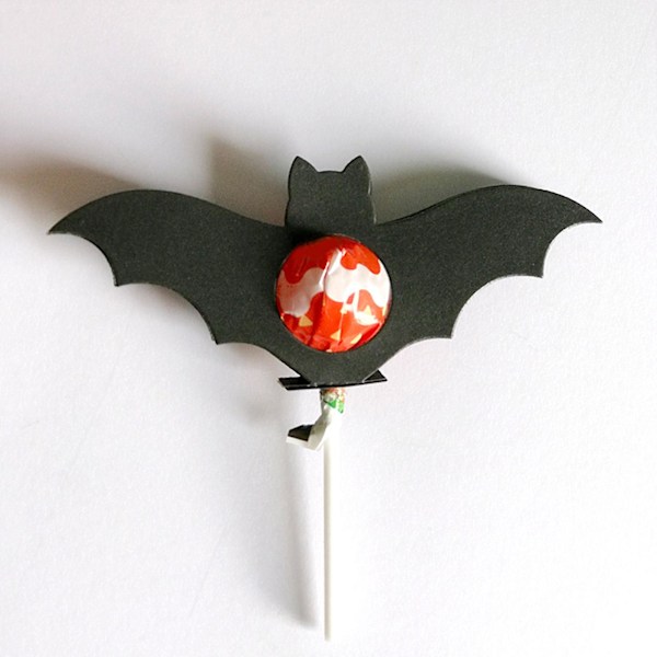 Halloween Bat Lollipop Holder Metal Skæreforme DIY Stempel Håndværk