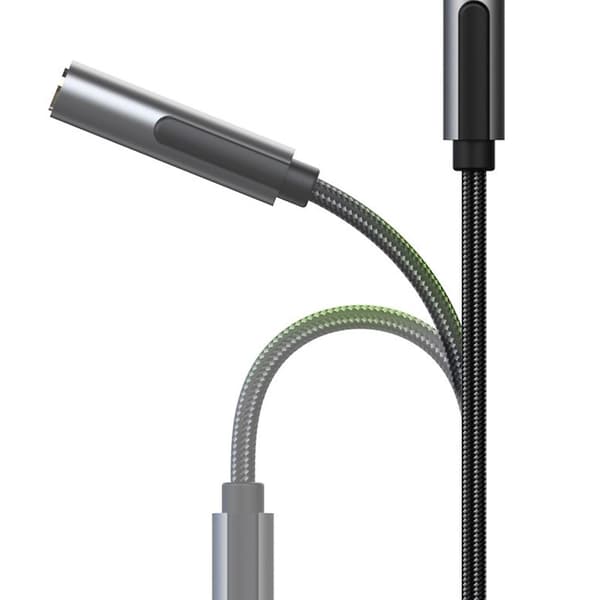 Type C til 3.5mm Jack Aux Usb C Kabel Hodetelefonadapter 3.5 Jack