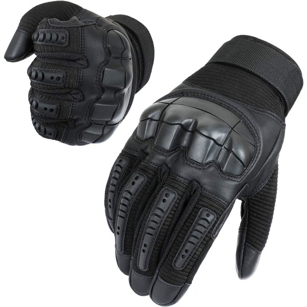 (L) Taktiska handskar för män - Pekskärm - Cykelhandskar - MTB-handskar - Utomhussporthandskar - Perfekt för Airsoft, Militär, Paintball