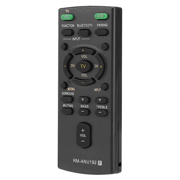 Replacement Remote Control RM-ANU192 Compatible with Sony Soundbar SACT60BT HTCT60BT SSWCT60_Super Gift
