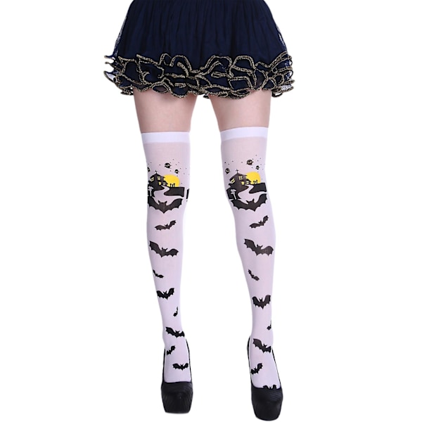 Japanske knæhøje strømper Halloween-tema strømper D