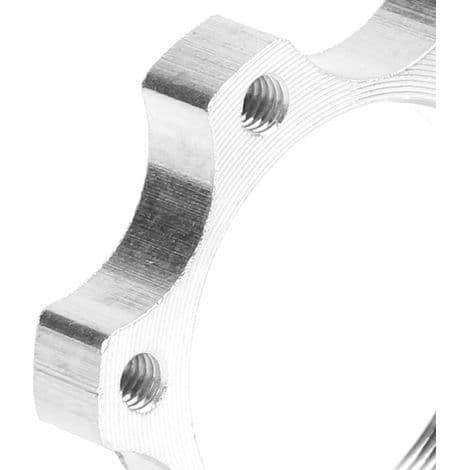 6-hole Disc Brake Adapter, 44mm Threaded Disc Mount Conversion Base