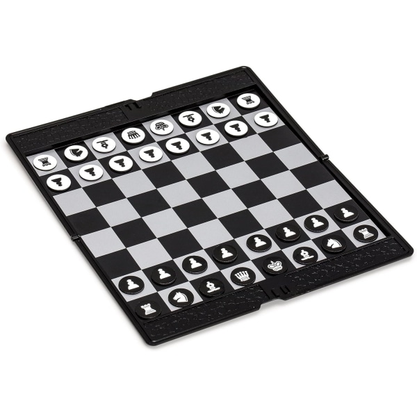 Brettspill i lommeformat med magneter (20 cm) - bærbar og reisevennlig