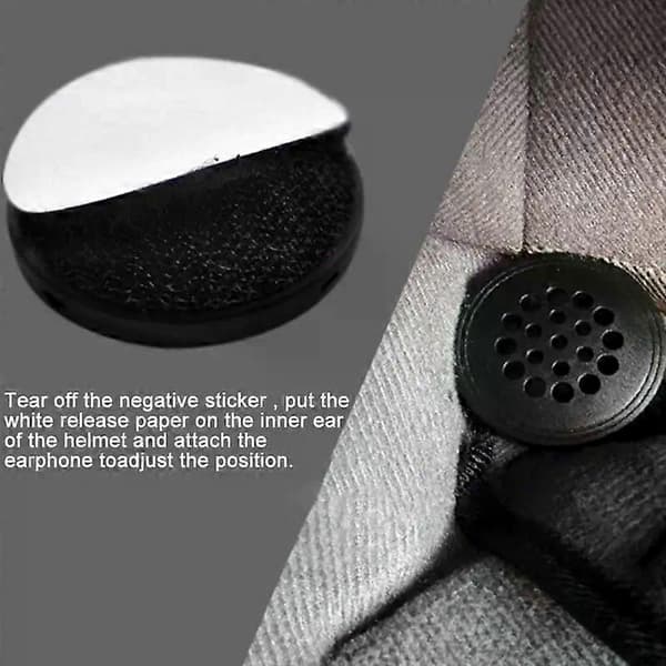 3.5mm Wired, Easy-Control, Reliable 3.5mm Motorcycle Headset, Motorcycle Helmet Headset, Enhanced Sound, Efficient Cycling Headset