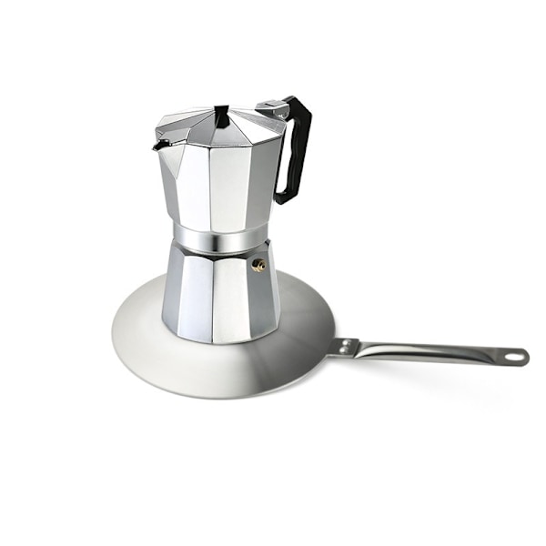 20cm Rustfrit Stål Kaffe Mælk Køkkenudstyr Ring Induktion Adapter Plade Varme Diffusor til Glas/Keramik/Rustfrit Stål Køkkenudstyr