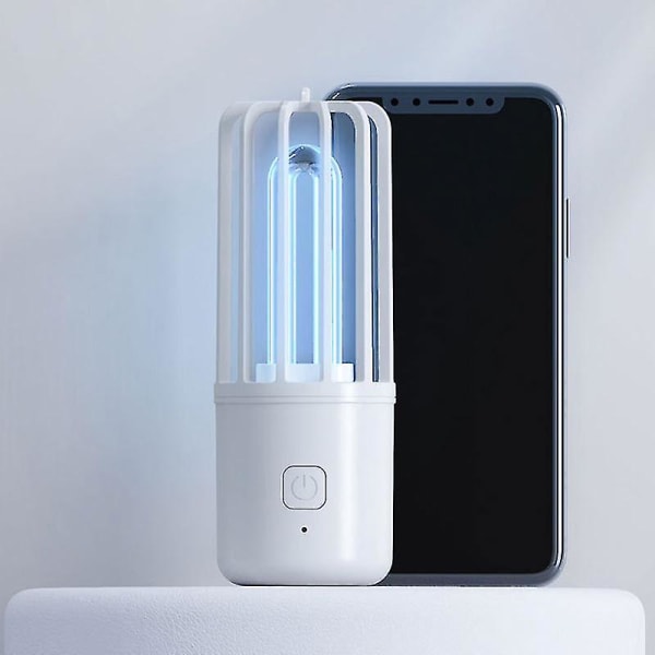 USB uppladdningsbar UV-lampa med ozon, bärbar Quartz Uvc Light Cleaner Desinfektionsmedel kompatibel med Travel Home,c