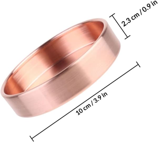 Small Item Tray Versatile Storage Tray 6.5 Inch Diameter Brass Smooth Surface Elegant Simple Desk