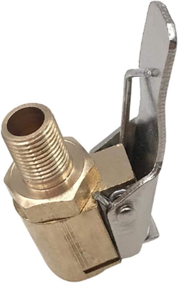 Däckchuckklämma Adapter Snabbkoppling Gängat Munstycke för Bilpumpstillbehör [Ho]