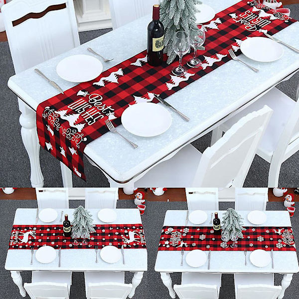 FawnChristmas Pöytäliina Juhla Pöytäliina Pöytäliina Aluslautanen Ravintolan Pöydän Koristelu Juhla Syntymäpäiväjuhlan Koristelu 12 X 71 Tuumaa Fawn