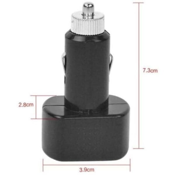 Voltmeter Batteritester for Biler, Lastebiler og Bobiler (12V, 24V, Sigarettenner)
