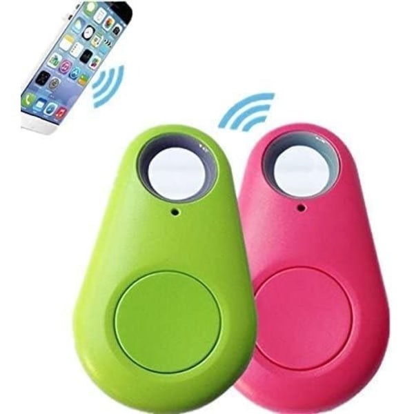 Pakke med 4 Smart Tracker Key Finder Finder Trådløs anti-tabt alarmsensorenhed til børn Bilpung Kæledyr Bagagetelefon Se