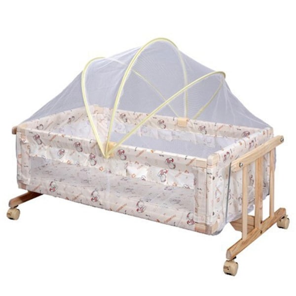 Universal Baby Cradle Bed Myggenet Sommer Baby Safe Buede Myggenet