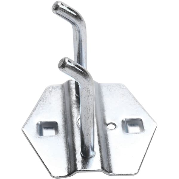10 pcs 50mm Hook High Quality Practical Multifunctional Double Slanted Steel Tool for Wall Hanging Organizing Storage