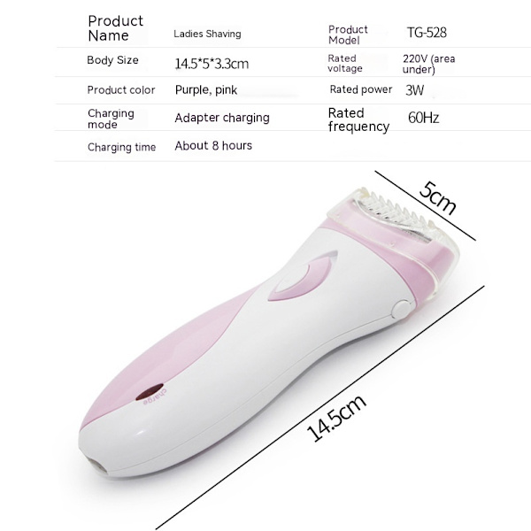 Hårfjernings Epilator Dame Epilator Kvinder Krops Epilator Kvinder Elektrisk Skraber Kvinder Depil