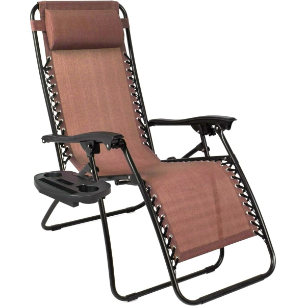 Stolbrett, multifunksjonelle hvilestoler Koppholderbrett, Bruksklips på side hvilebord/brett, kopp-svart