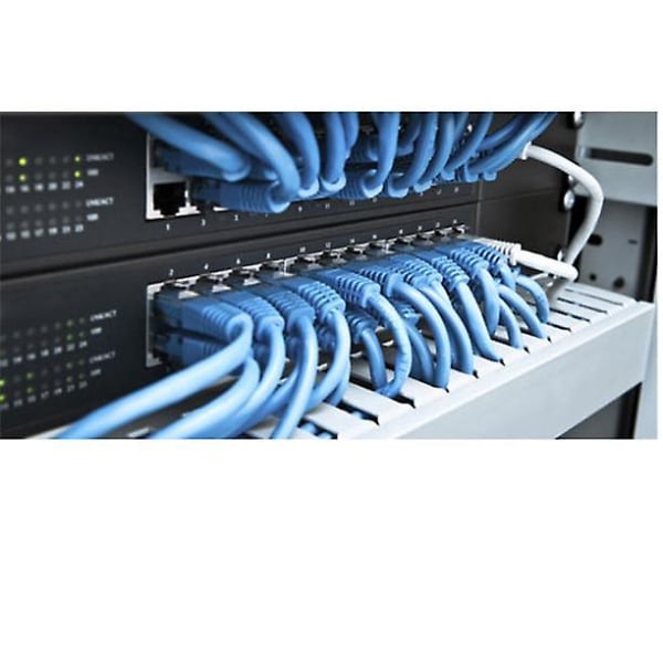 8m Blå Ethernet Internett LAN Cat5e Nettverkskabel for Datamaskin Modem RouterBlå