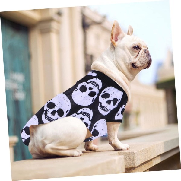 Pet Dog Halloween Skull Sweatshirt Hundkläder Hundkostymer för medelstora hundar  Halloween kostymer för hundar Husdjurskläder med a8cd | Fyndiq