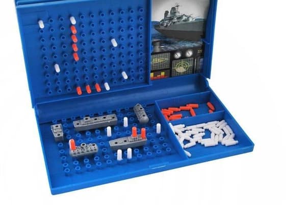 Battleship - Game / Strategy Game - Board Game Blue Blue Blå