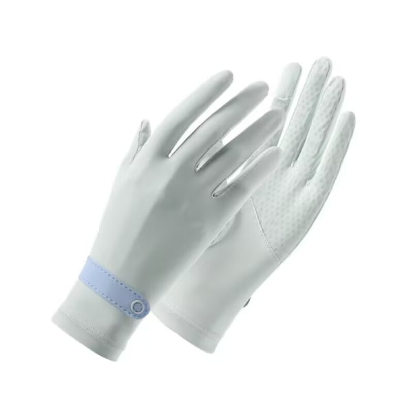 Solbeskyttelseshandsker til kvinder, Full Finger Touchscreen-handsker, UPF 50+ sommer UV-beskyttelseshandsker til golf, vandreture og andre udendørs aktiviteter