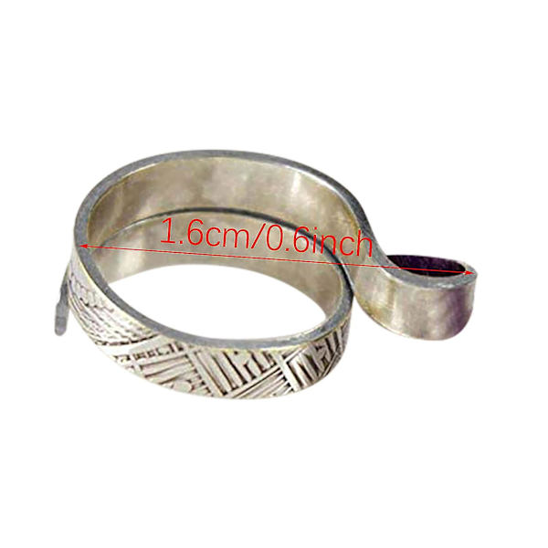 Stickningsverktyg i Ringform Finr Wear Tummehatt Garnledare Legering