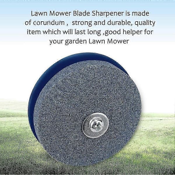 Lawn Mower Blade Sharpener, Universal Durable Lawn Mower Blade Sharpener for All Drills/Hand Drills