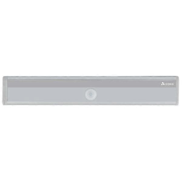 Garderobslampe Bevægelsessensor / Selvklæbende LED-lampe - 20 cm Sølv