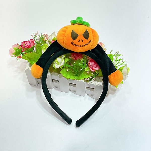 Halloween Djævel Pandebånd Kostume Kreativ Græskar Pandebånd Cosplay Hovedbeklædning
