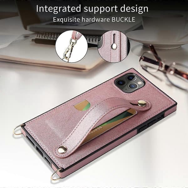 Til iPhone 14 Plus Crossbody Snor Støtsikkert Beskyttende Telefondeksel
