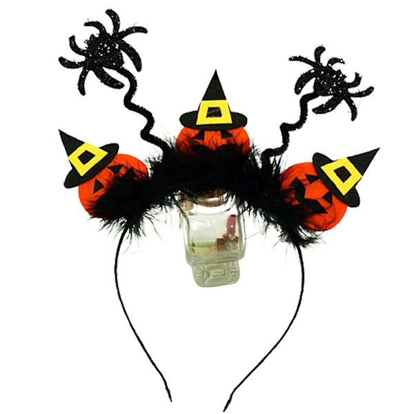 Halloween Hodeskalle Pandebånd Kreativ Græskar Pandebånd Cosplay Nyhed Hovedbeklædning