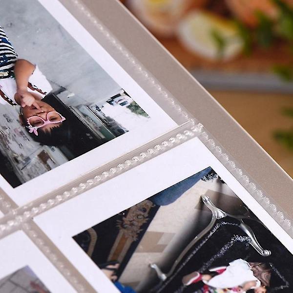 4 Tommer PP Overflade Transparent 20 Ark Familie Vækst Fotoalbum