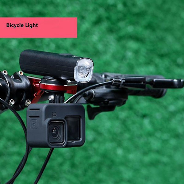 Cykelcomputerfäste Kompatibelt med Bryton Garmin Bryton Gopro, blå