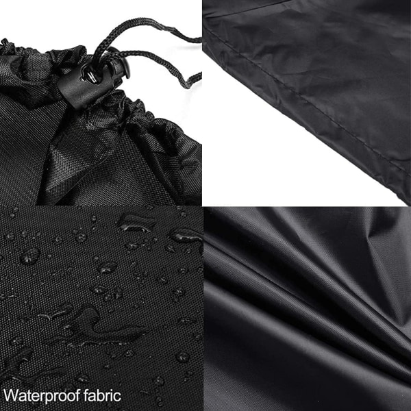 Cover, Cover,Fyrkantig skyddande presenning, med dragsko, för sandlåda, pool, trädgård eller gård (120 svart)