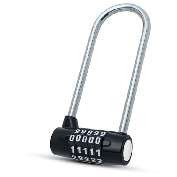 Combination Padlock - 5-Digit 148mm High Performance Easy to Use and Resettable for Lockers and Outdoor Use