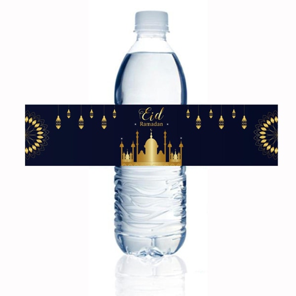 10 stk. Party Dekoration Flaskeetiketter Emballage Sticker Ferie Party Dekorationer