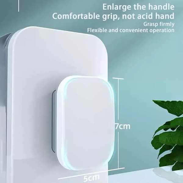 Magnetic Window Cleaner for Double Glazed Windows 5.9 inch Window Cleaner Magnet Magnetic Window Wiper Adjustable Double Sided Glass