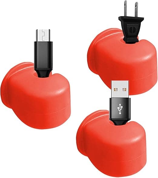 Desktop Power Cable Organizer - Durable Power Cord Clips, Desk