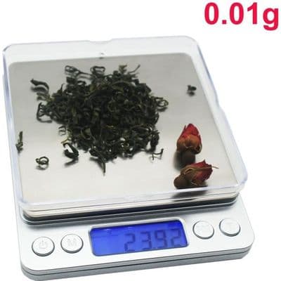 Kitchen Scale - Professional - 0.01g-500g - Electronic - XL - Integrated Tare