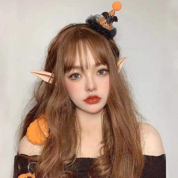 Små Elf Ører Kostume Cosplay Fe-Engel Kostume Cosplay Halloween Dekoration Lille