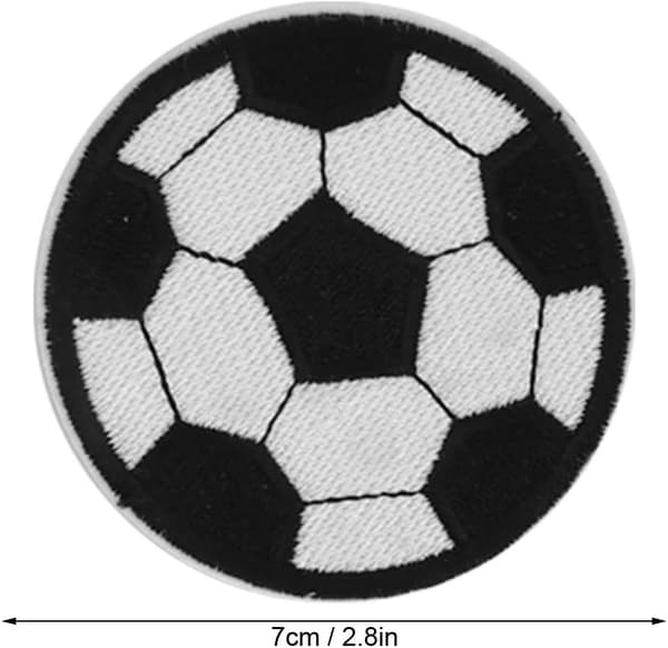 10 fotballbroderte lapper